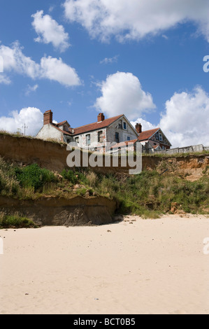 Cliff Erosion, happisburgh, Norfolk, England Stockfoto