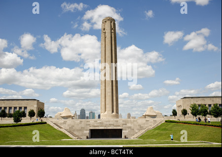 Das Liberty-Erster Weltkrieg-Denkmal in Kansas City Missouri Stockfoto