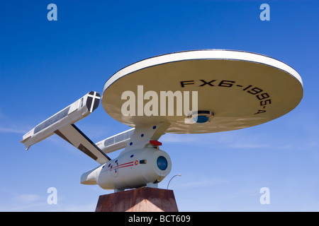 Raumschiff Enterprise bei Vulcan Alberta Canada Stockfoto