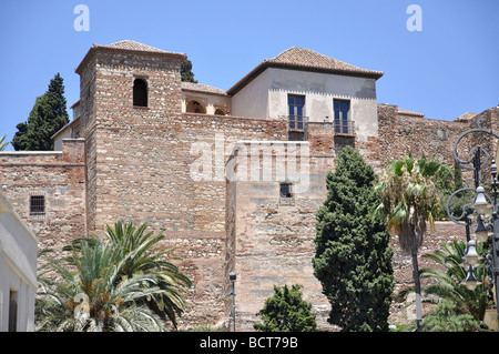 Alcazaba de Málaga, Málaga, Costa Del Sol, Provinz Malaga, Andalusien, Spanien Stockfoto