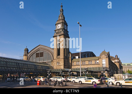 Hauptbahnhof von Hamburg, Deutschland, Europa Stockfoto