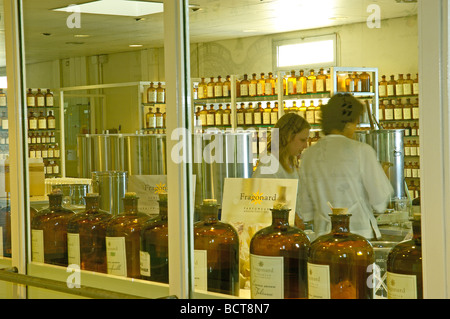 Parfümfabrik Fragonard Grasse weltweite Hauptstadt der Parfümerie Alpes Maritimes Cote d Azur französische Riviera Frankreich Stockfoto