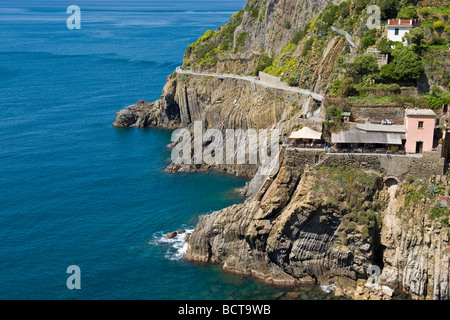 Liebe Weg Cinque Terre Ligurien Stockfoto