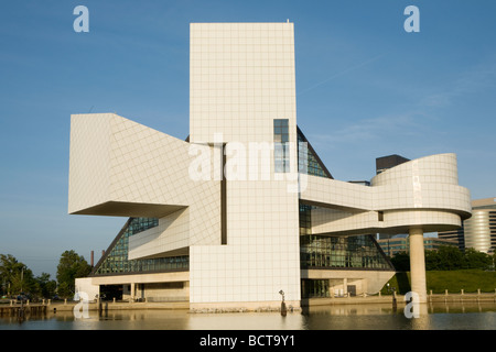 Rock and Roll Hall Of Fame von I M Pei in Cleveland Ohio Stockfoto