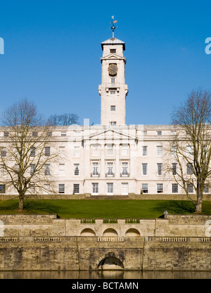 Highfields Park und Nottingham Trent Universitätsgebäude, Beeston Nottinghamshire England UK Stockfoto