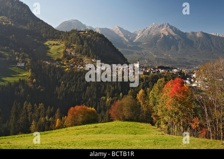 Arzl Im Pitztal, Lechtaler Alpen, Tirol, Austria, Europe Stockfoto