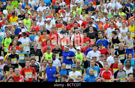 Stuttgarter Halbmarathon, Baden-Württemberg, Deutschland, Europa Stockfoto