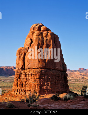 Monolith im Arches-Nationalpark, Utah, USA Stockfoto