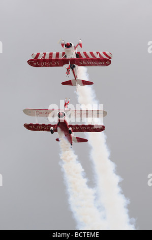 Team Guinot Skincare Kunstflug Display Team bei der 2009 International Air Tattoo RAF Fairford Stockfoto