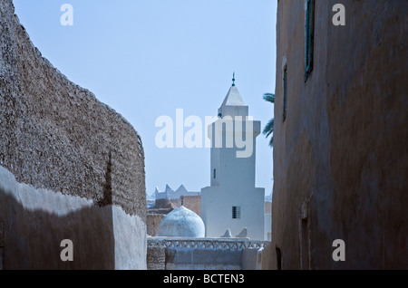 Libyen Ghadames eine Moschee in der alten Medina Stockfoto