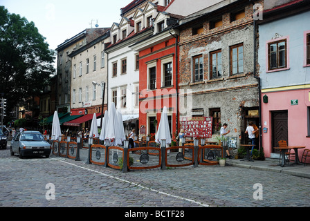 Alte jüdische Viertel in Krakau Stockfoto