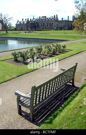 Newstead Abbey in Nottinghamshire, England die Heimat des Dichters Lord Byron Stockfoto