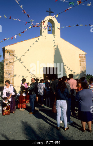 Fest des Heiligen Geistes Domus de Maria Cagliari Italien Stockfoto