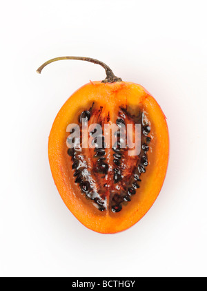 Tamarillo (Solanum Betaceum, Sy Cyphomandra Betacea) Stockfoto