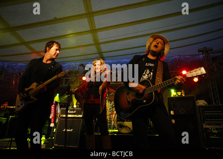 BAP, Köln-Rock-Band, open Air Konzert, Muehldorf am Inn, Bayern, Deutschland Stockfoto