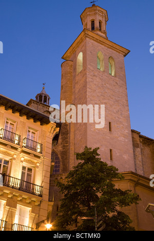 Kirche San Saturnino Pamplona-Navarra-Spanien Stockfoto