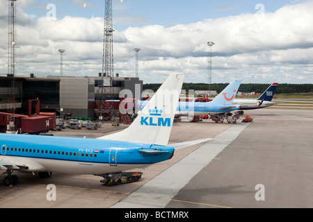 Flughafen Arlanda (Schweden) Stockfoto
