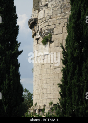 Cecilia Metella an der alten Via Appia in Rom Italien Stockfoto