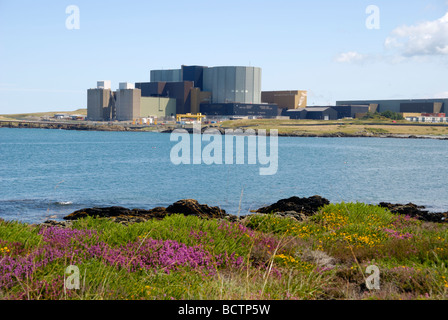 Kernkraftwerk Wylfa Anglesey North Wales Stockfoto