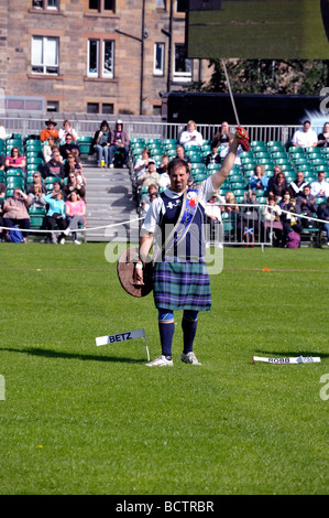 Highland Heimkehr, Edinburgh 25. Juli 2009 Stockfoto