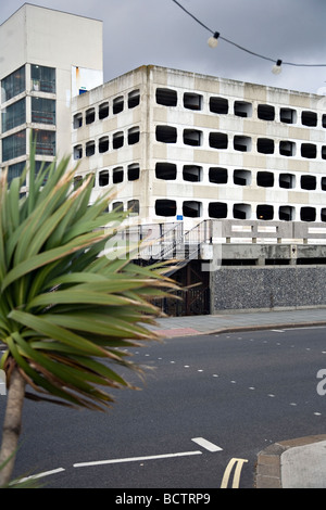 mehrstöckiges Parkhaus in Worthing, Sussex, england Stockfoto