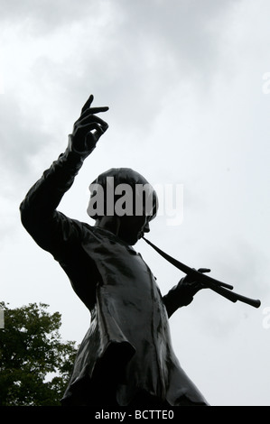 Die Statue von Peter Pan in den Kensington Gardens, London Stockfoto