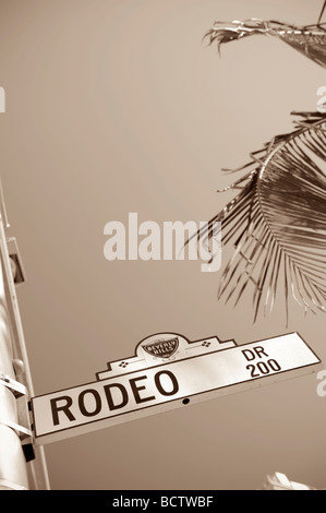 USA California Los Angeles Beverly Hills Rodeo Drive Stockfoto