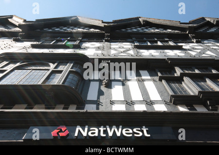 Natwest Bank Ludlow shropshire Stockfoto