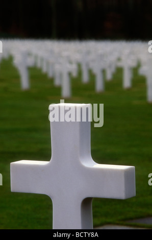 US-Soldatenfriedhof in Hamm-Luxemburg Stockfoto