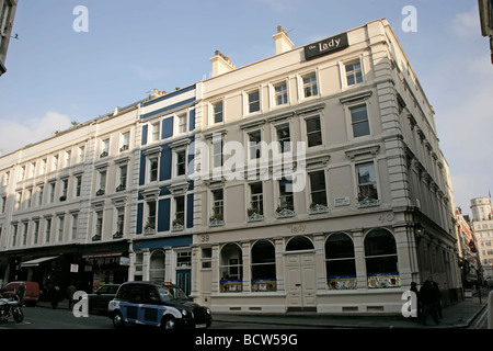 Bedford Street mit der Dame Magazin an keine 39 Covent Garden, WC2, London, UK Stockfoto