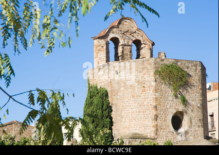 Kirche Sant Pau Del Camp El Raval-Viertel Barcelona-Katalonien-Spanien Stockfoto