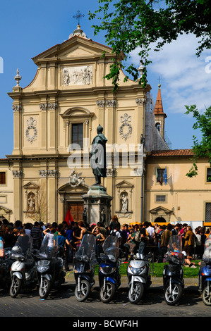 Piazza San Marco Florenz Toskana Italien Stockfoto