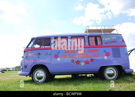 Klassische alternative VW-bus Stockfoto