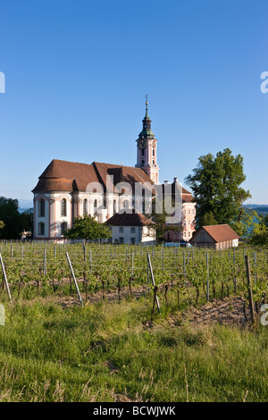 Basilika Birnau, Birnau am Bodensee, Baden-Württemberg, Deutschland, Europa Stockfoto