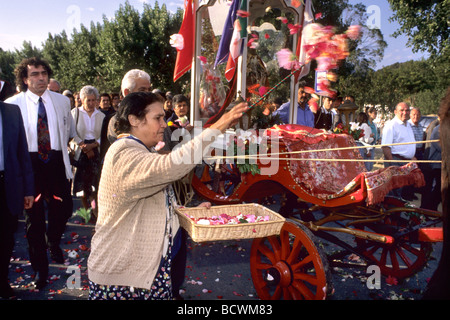 Fest des Heiligen Geistes Domus de Maria Cagliari Italien Stockfoto