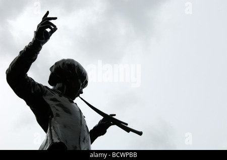 Die Statue von Peter Pan in den Kensington Gardens, London Stockfoto