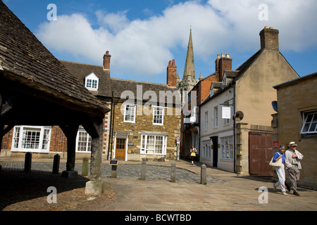 Rutland Oakham Kirche Kathedrale Stockfoto