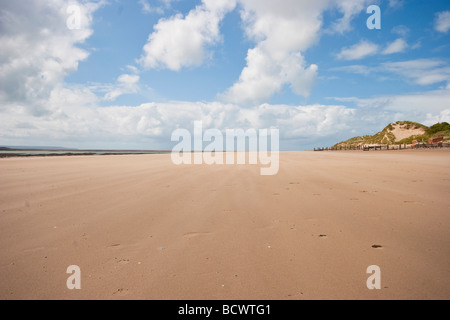 Blick von Padstow (Devon), Barnstaple Mündung an sonnigen Sommertag Stockfoto