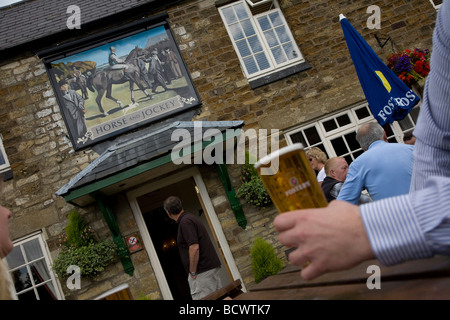 Rutland Oakham Uppingham Pub Englisch traditionelle Stockfoto