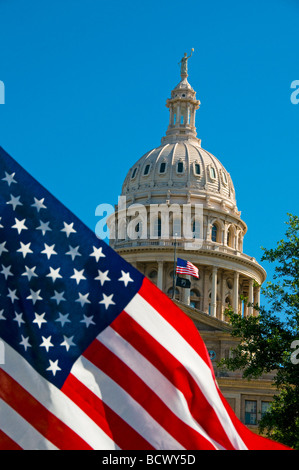 Bundesstaat Texas Kapitol in Austin Texas USA Stockfoto