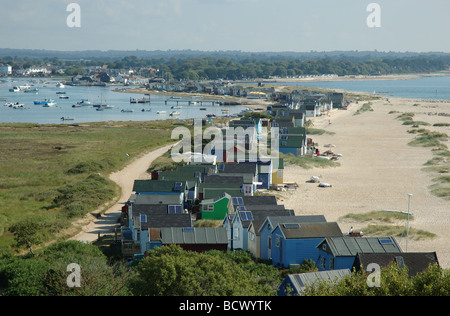 Mudeford-Sandbank, Hafen von Christchurch, Dorset, England, UK Stockfoto