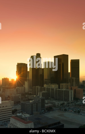 USA California Los Angeles Skyline der Innenstadt von Los Angeles Stockfoto
