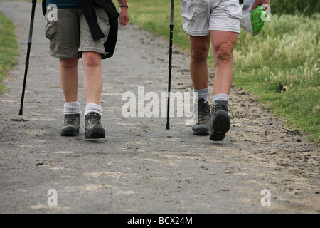 Rutland Wanderer zu Fuß Wandern Stockfoto