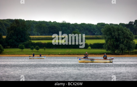 Ruland Oakham Angelsee Boot Stockfoto