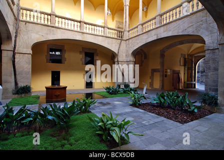 Palau del Lloctinent Arxiu De La Corona d ' Arago gotischen Viertel Barcelona Katalonien Spanien Stockfoto