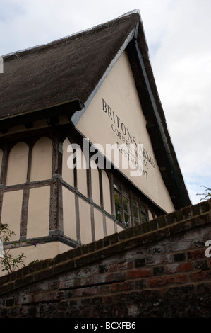 Briten Arme Kaffeehaus und Restaurant. Stockfoto