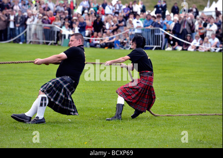 Highland Heimkehr, Edinburgh 25. Juli 2009 Stockfoto