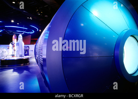 Unterhaltungs-Space Science Center und Space Camp, Laval, Montreal, Kanada Stockfoto