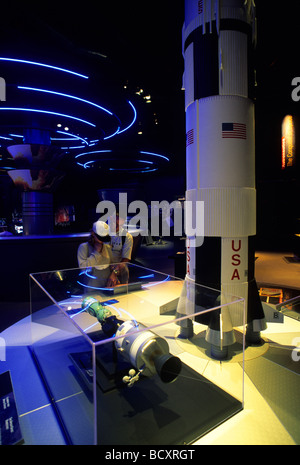 Unterhaltungs-Space Science Center und Space Camp, Laval, Montreal, Kanada Stockfoto