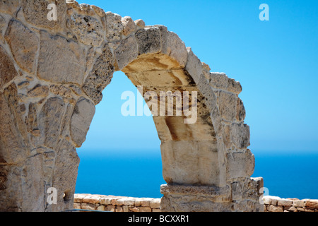 Bleibt bei der alten Stadt Kourian in der Nähe von Episkopi Zypern Stockfoto